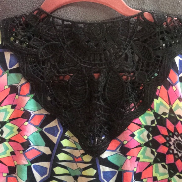 Xhilaration Short Sleeve Kimono - Picture 3 of 4